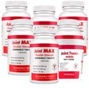 6-PACK Joint MAX Double Strength (720 Chewable Tablets) + FREE Joint Treats Minis