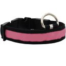 LED Safety Electric Glow Collar - Pink (Large)
