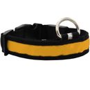 LED Safety Electric Glow Collar - Yellow (Large)