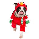Pet Krewe Santa Elmo Pet Costume - Large