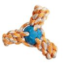 Snugarooz Mini Fling 'N Fun Rope Dog Toy, Assorted Colors