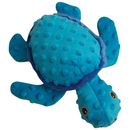 Snugarooz Tucker the Turtle Plush Dog Toy, Blue
